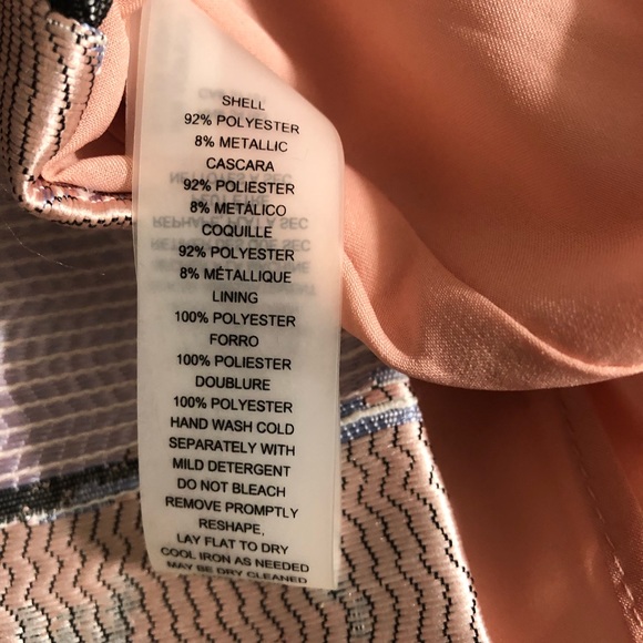 EUC! Vince Camuto Multi-Color Dress Size 8 - Picture 10 of 11